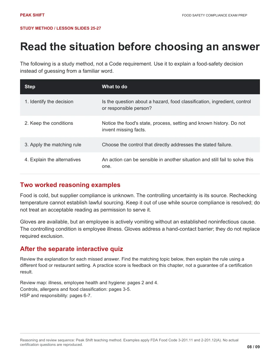 Chapter 1 Learner Guide, page 8 of 9